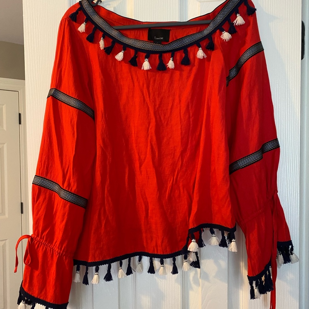 Red top- size S